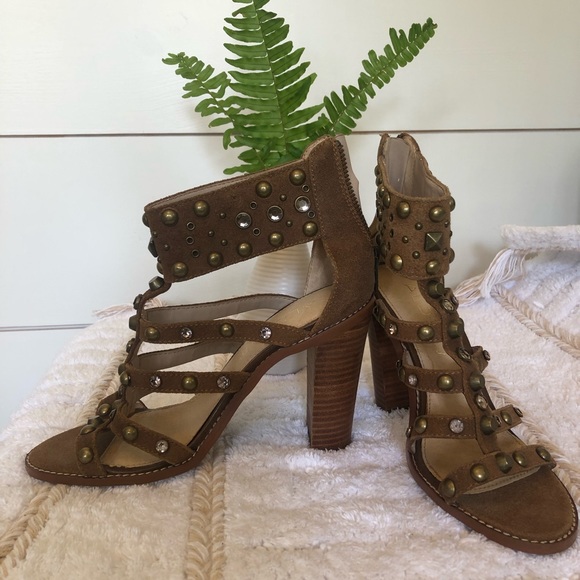 ALDO gladiator heels/ ankle boots - Picture 4 of 12